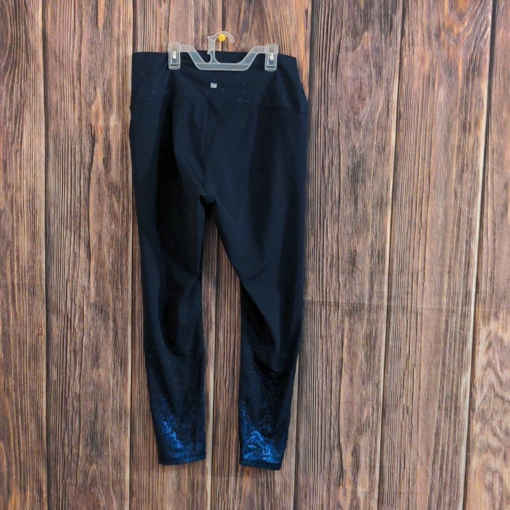 Z by zobha. Dark blue speckled workout pants. Size XL - Picture 2 of 7